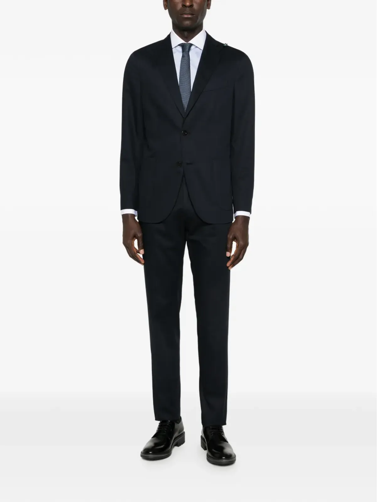 Canali コントラストシャツ - 画像2