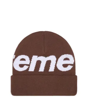 Supreme ロゴ入りビーニー帽（ブラウン） - サムネイル2