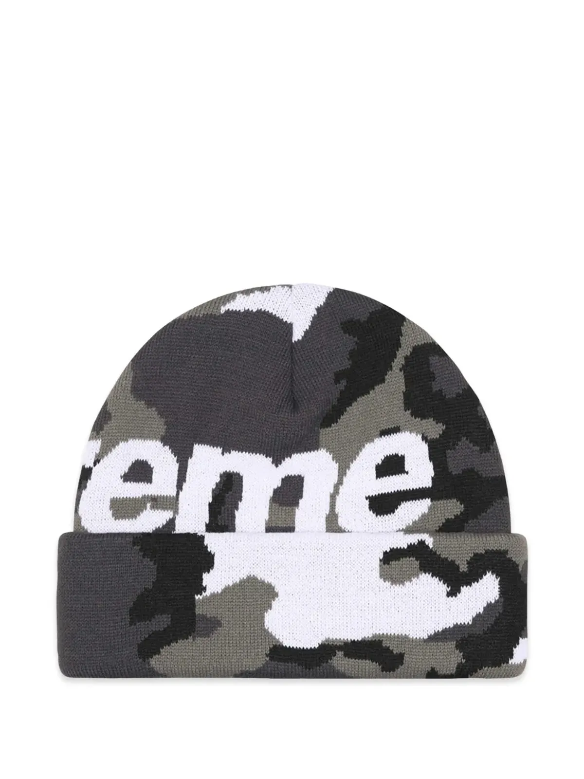 Supreme カモフラージュ柄ビーニー帽 - 画像2