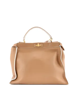 Fendi Pre-Owned ピーカブー バッグ レザー ラージ サッチェル - サムネイル2