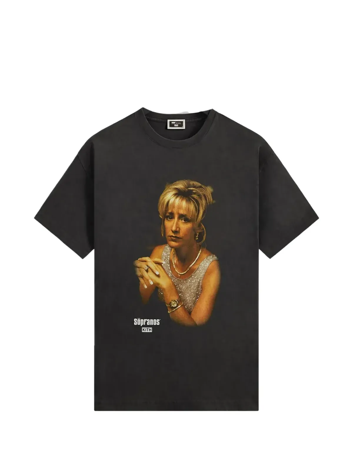 KITH The Sopranos Carmela Vignette Tシャツ（ブラック） - 画像1