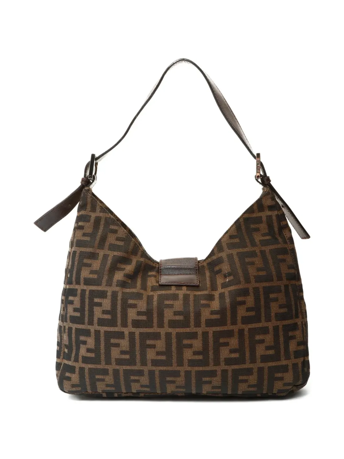 Fendi Pre-Owned Zuccaキャンバスショルダーバッグ - 画像2