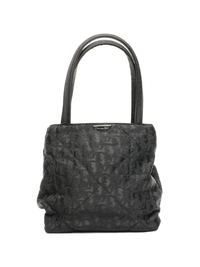 Christian Dior Pre-Owned Christian Dior Vintage 1998 トロッター キルテッドショルダーバッグの商品画像