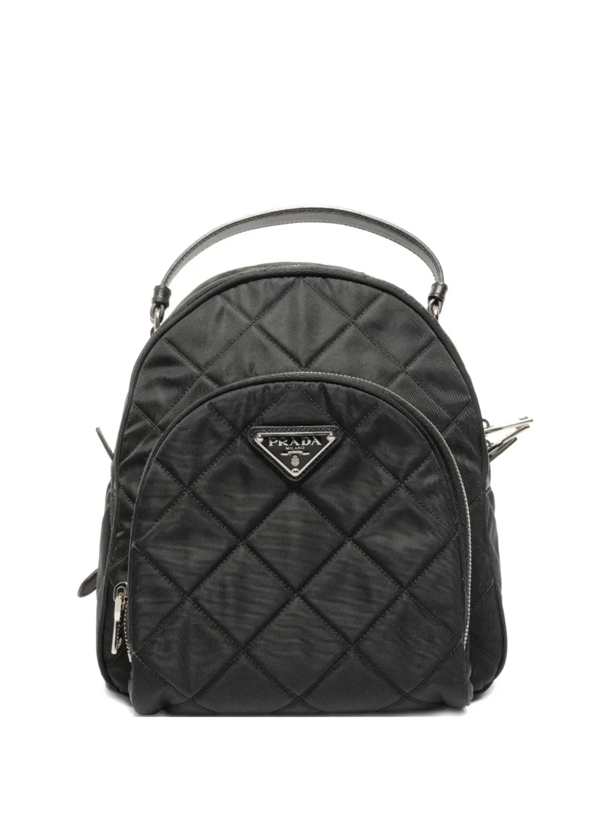 Prada Vintage キルティングバックパック - 画像1