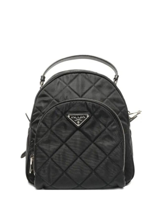 Prada Pre-Owned Prada Vintage キルティングバックパックの商品画像
