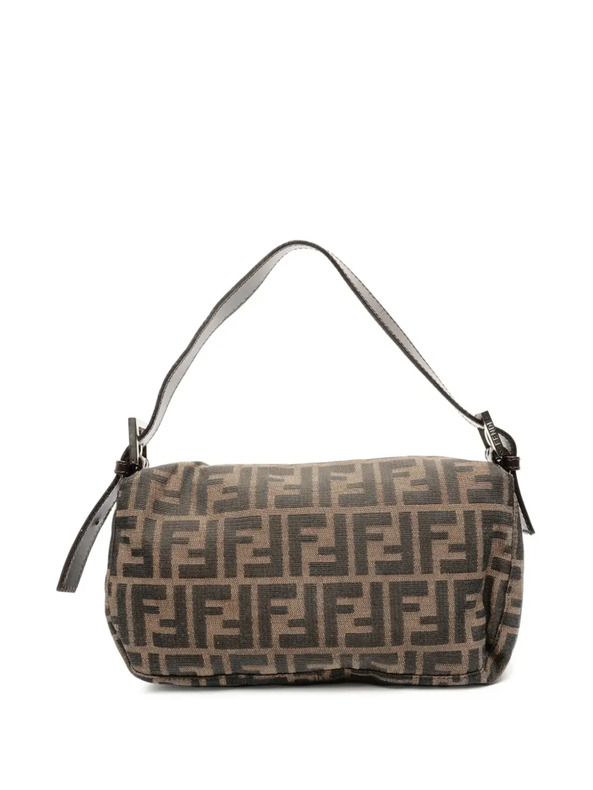 Fendi Pre-Owned マンマ バゲット ロゴプレート ショルダーバッグ - 画像2
