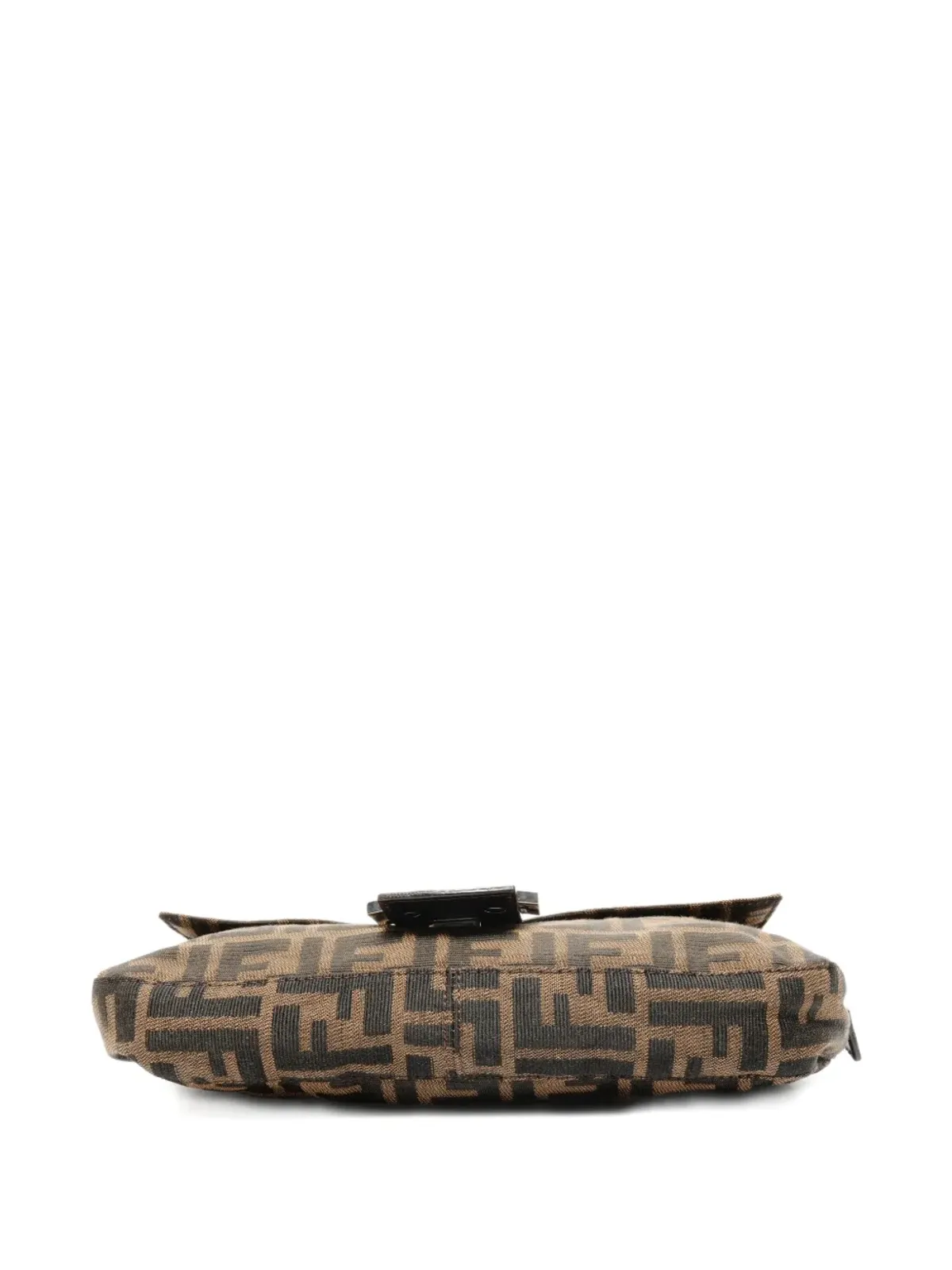 Fendi Pre-Owned マンマ バゲット ロゴプレート ショルダーバッグ - 画像3
