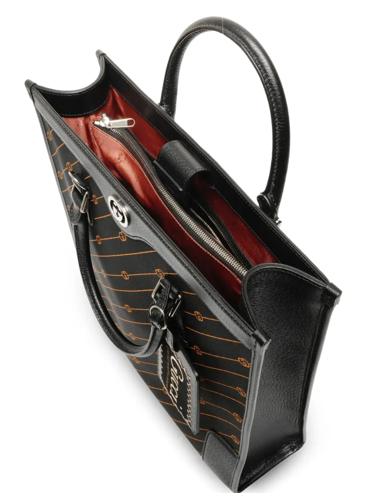 Gucci Pre-Owned ロゴツーウェイ トートバッグ - 画像5