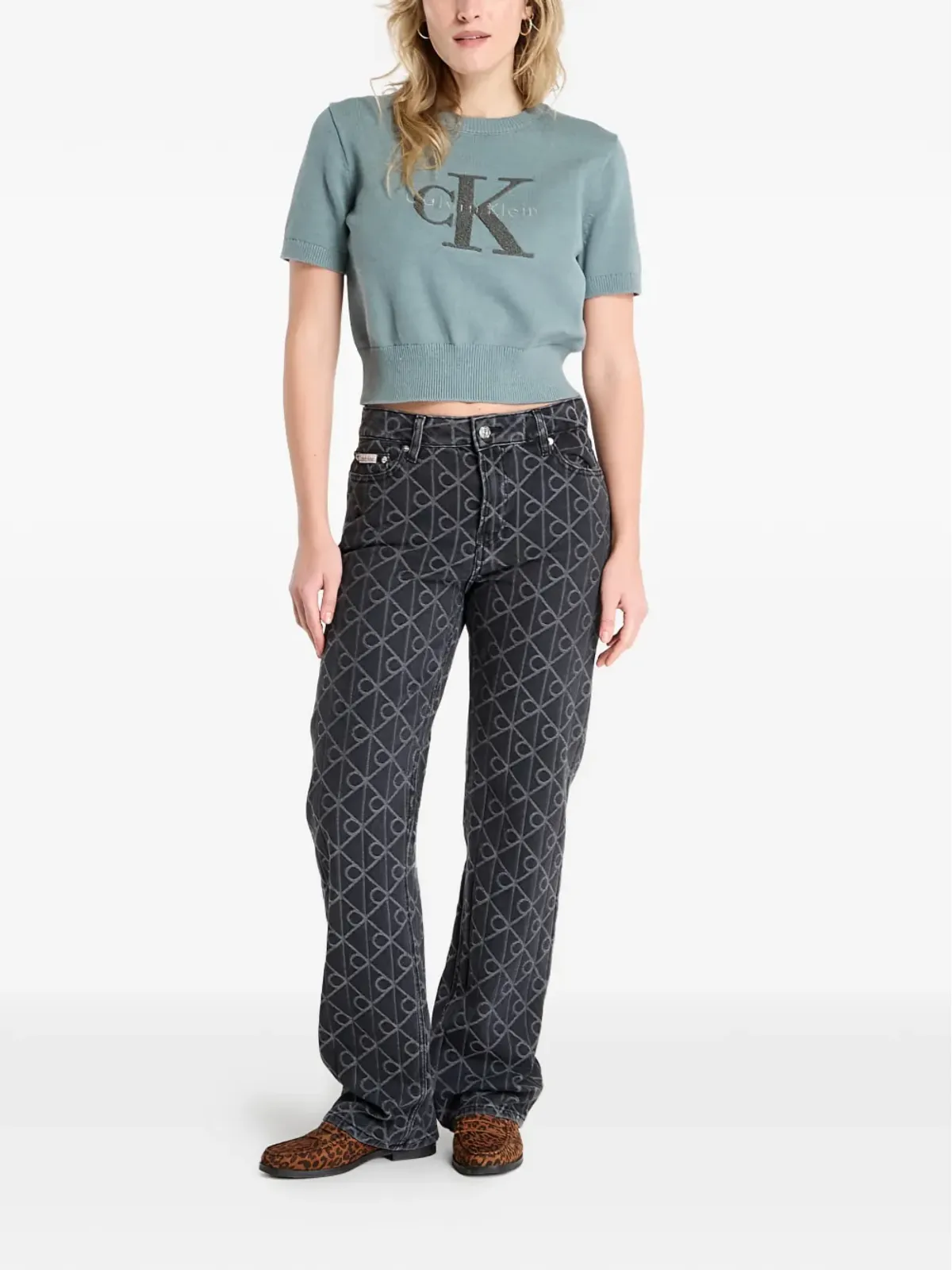 Calvin Klein シグネチャー90sストレートジーンズ - 画像2