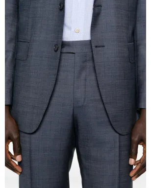 Canali ボタン留めスーツ - Blue - サムネイル5