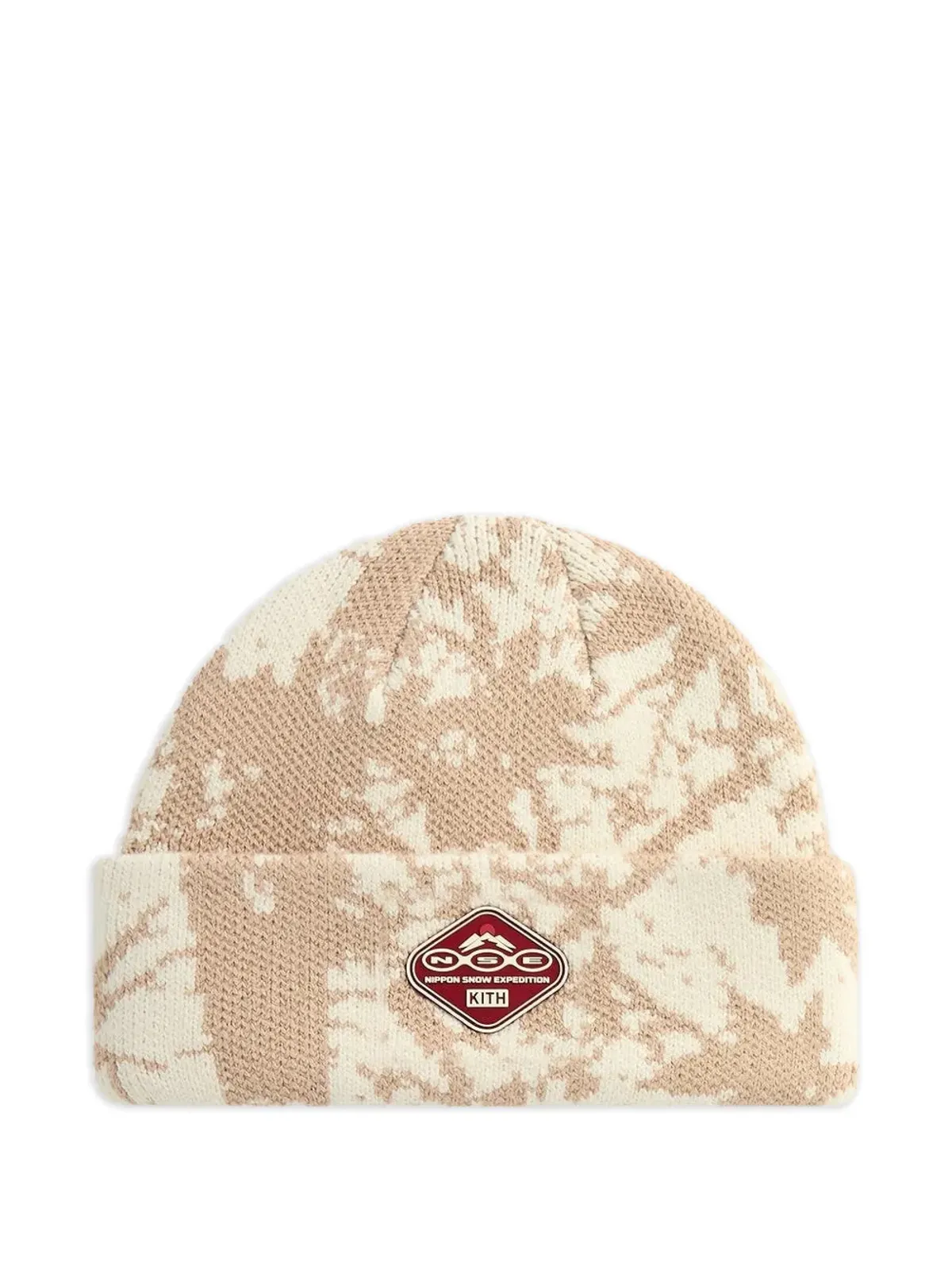 KITH コロンビア×ジャカード編み カフ付きビーニー帽 - 画像2