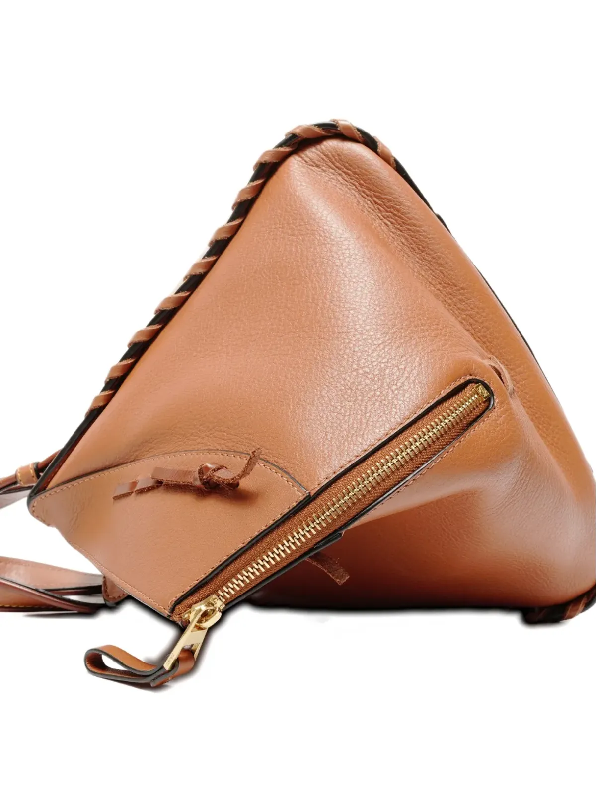 Loewe Pre-Owned ハンモック レザー トートバッグ ブラウン - 画像3