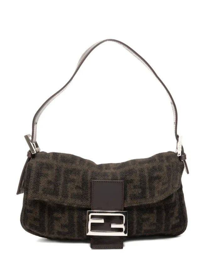 Fendi Pre-Owned Fendi ビンテージ モノグラム ショルダーバッグ ブラウンの商品画像