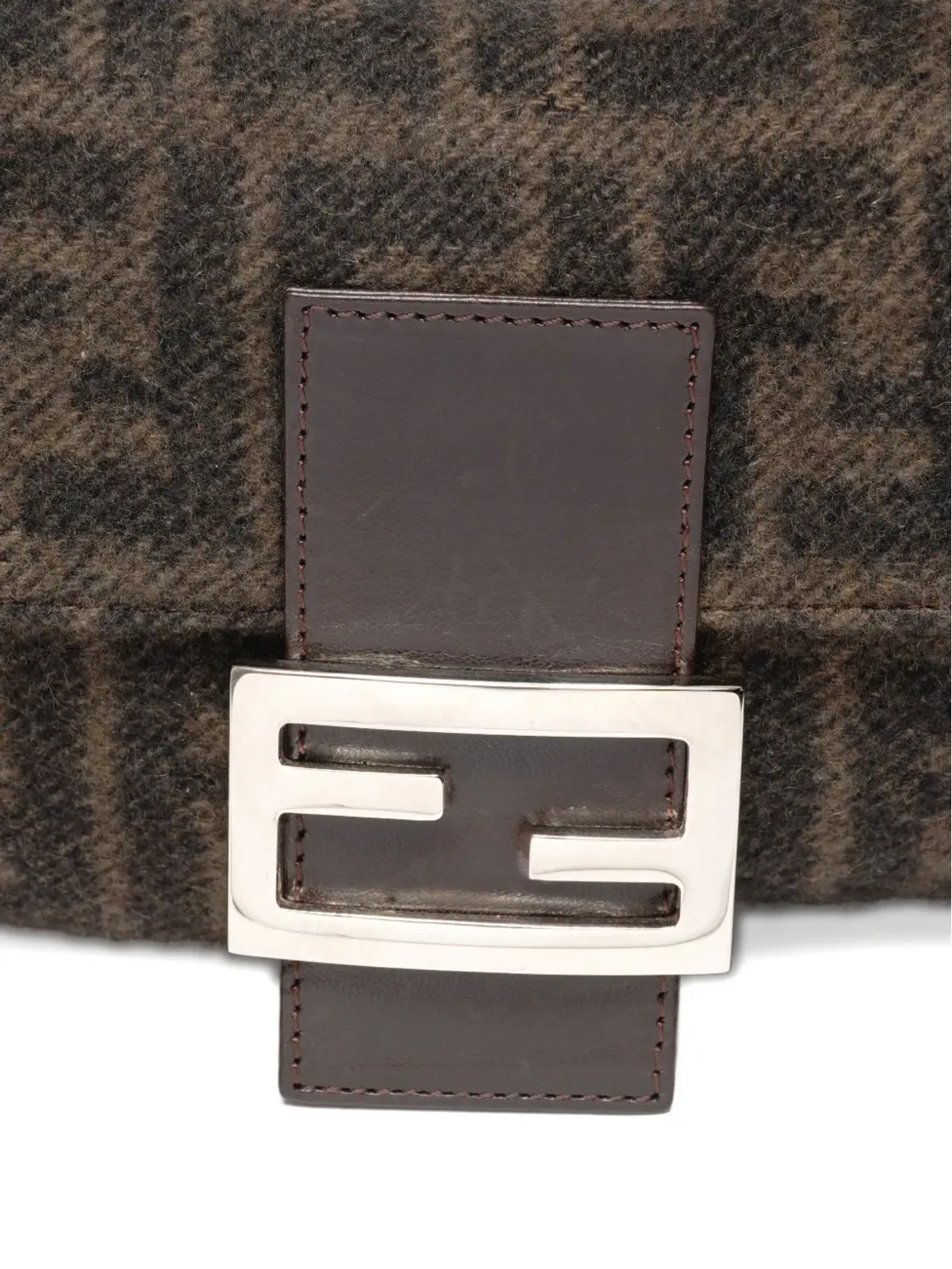 Fendi ビンテージ モノグラム ショルダーバッグ ブラウン - 画像5