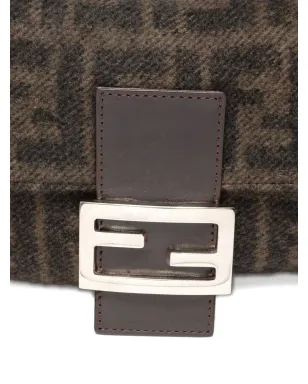 Fendi ビンテージ モノグラム ショルダーバッグ ブラウン - サムネイル5