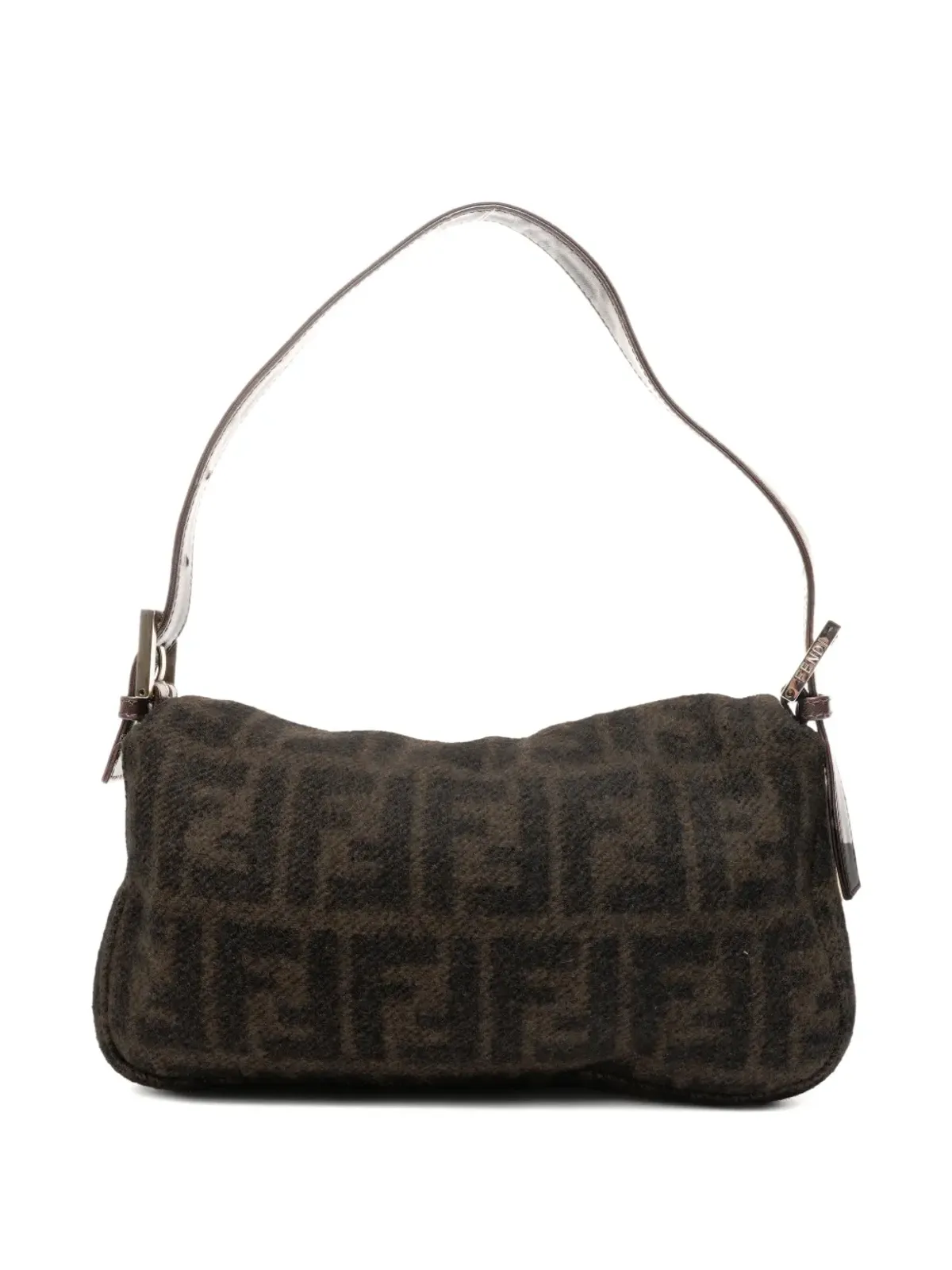 Fendi ビンテージ モノグラム ショルダーバッグ ブラウン - 画像2