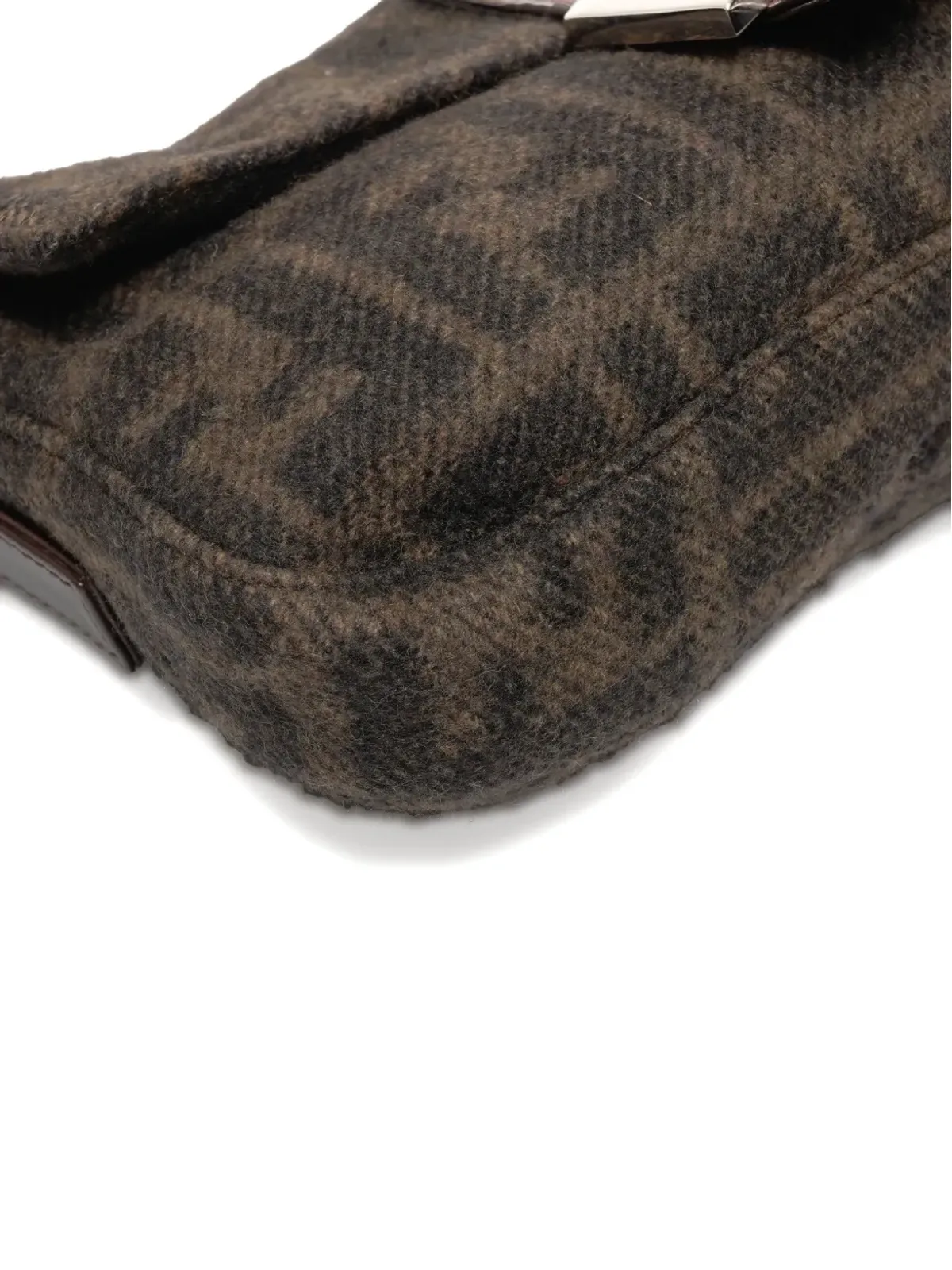 Fendi ビンテージ モノグラム ショルダーバッグ ブラウン - 画像3