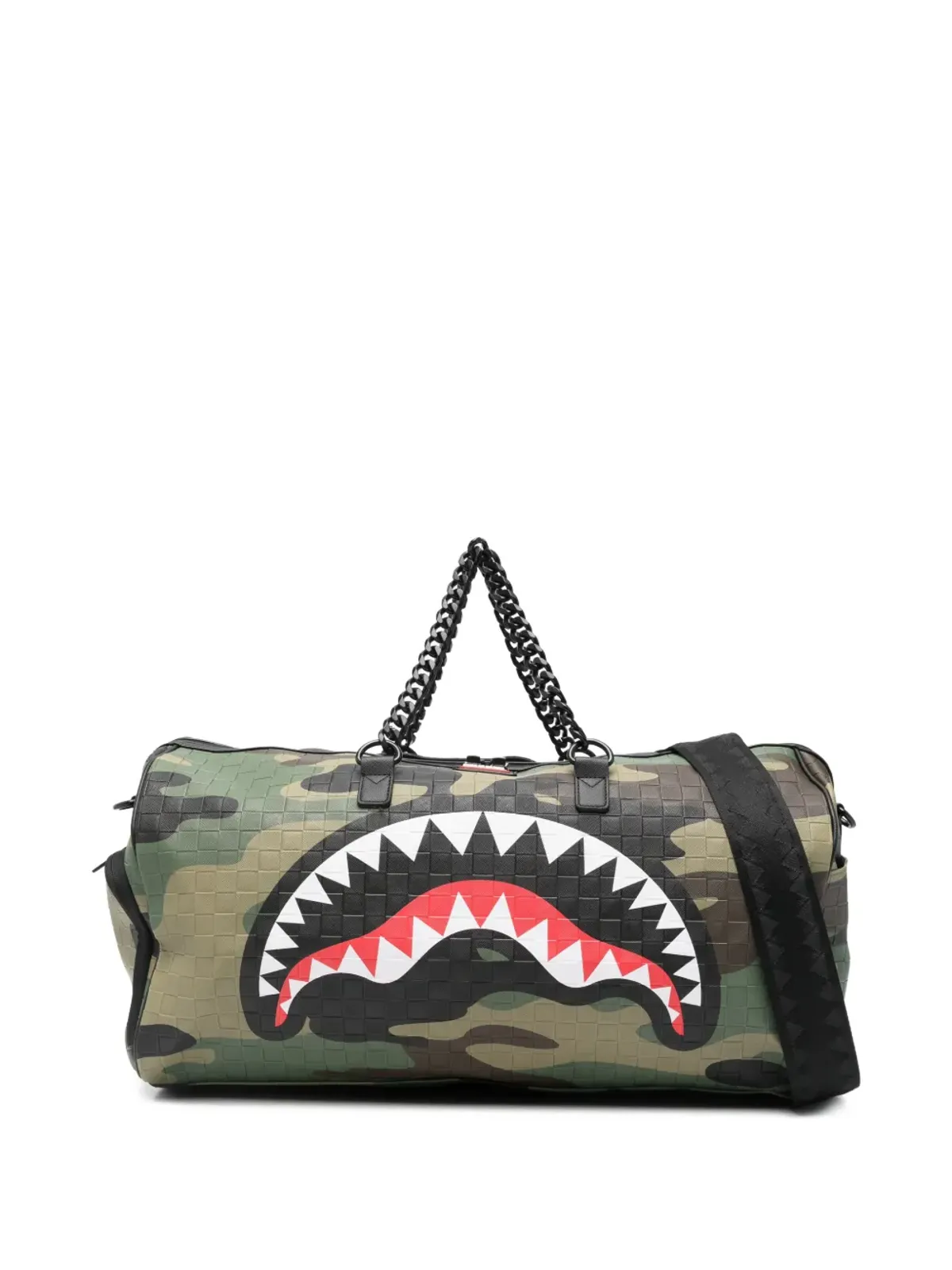 Sprayground カモフラージュ柄ダッフルバッグ - 画像1