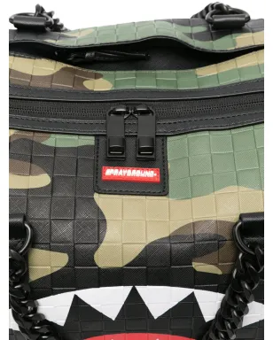 Sprayground カモフラージュ柄ダッフルバッグ - サムネイル3