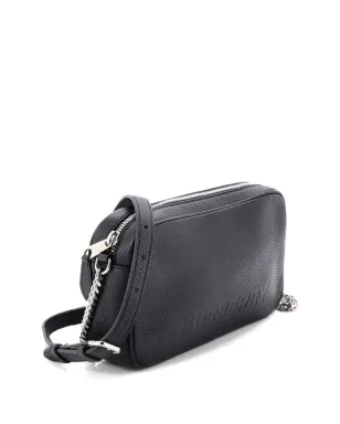 Burberry Pre-Owned カメラロゴエンボスレザー クロスボディバッグ - ブラック - サムネイル3