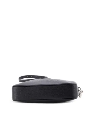 Burberry Pre-Owned カメラロゴエンボスレザー クロスボディバッグ - ブラック - サムネイル4