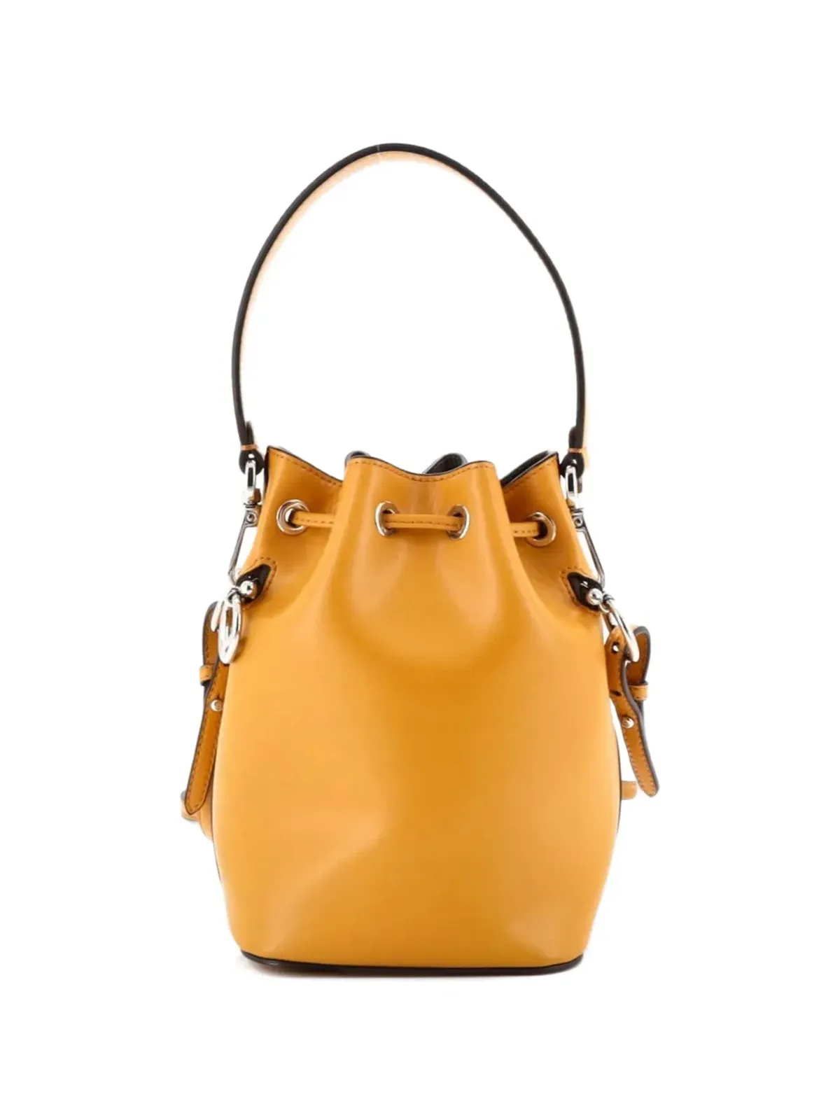 Fendi ビンテージ Mon Tresor Leather Mini bucket bag - Yellow - 画像2
