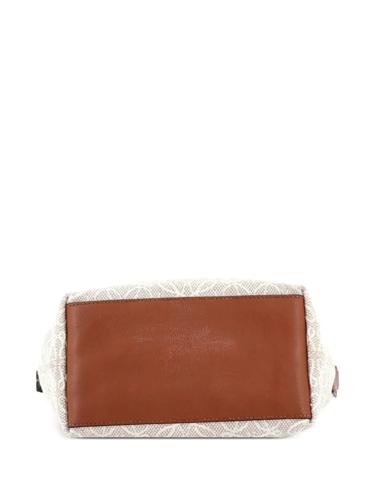 Loewe Pre-Owned キュビ アナグラム ジャカード ミディアム ホーボーバッグ - 画像3