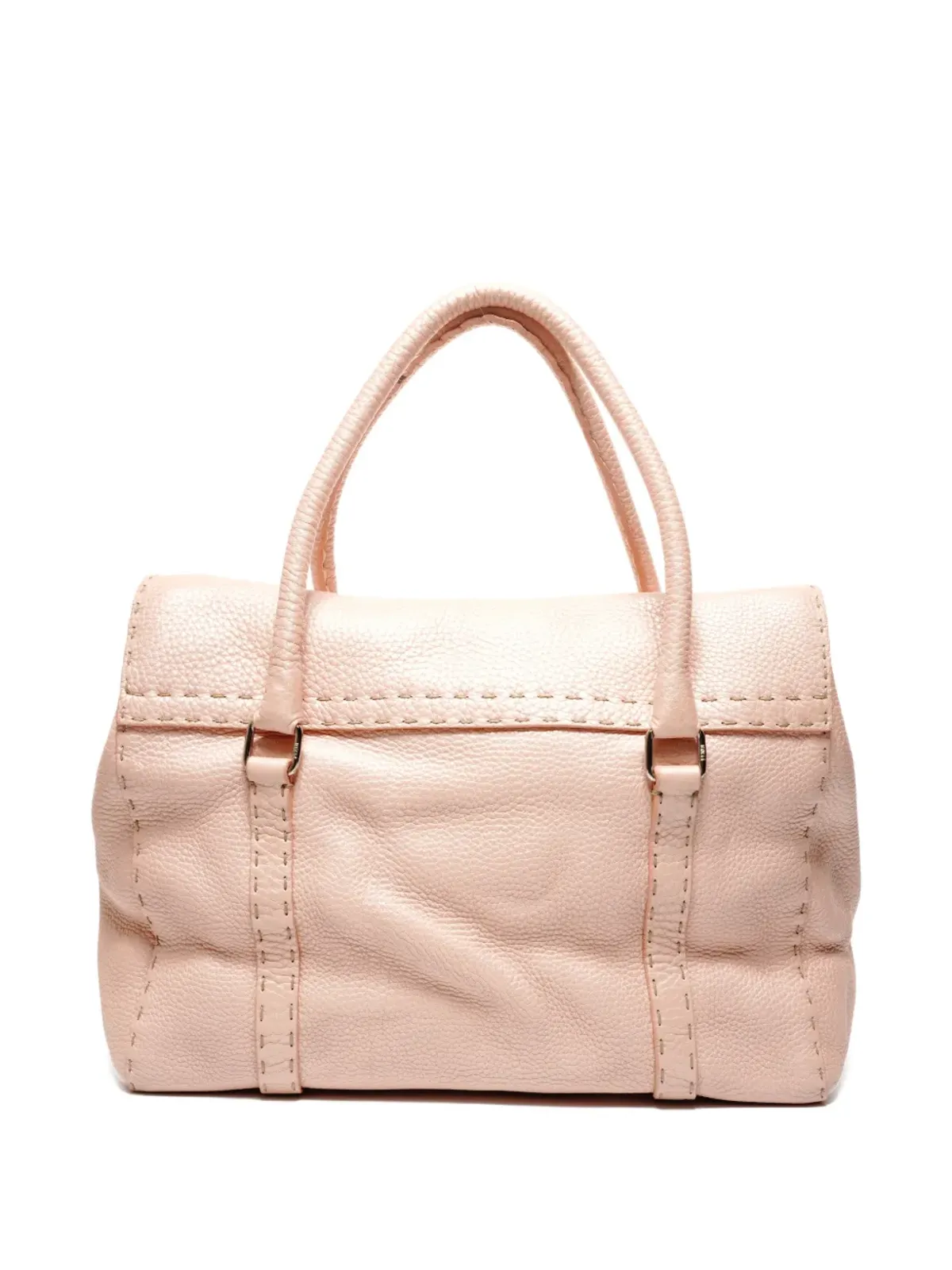 Fendi Pre-Owned セレリア レザー トートバッグ - ピンク - 画像3