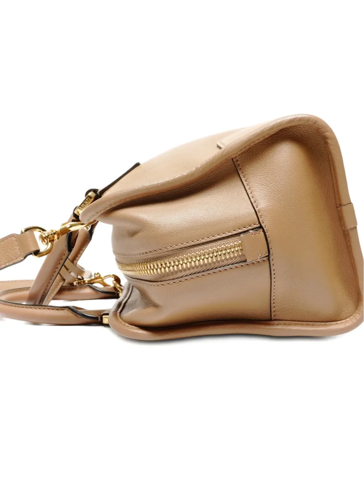 Loewe ビンテージ アマゾナ レザー トートバッグ ブラウン - 画像4