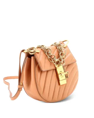 Chloé Pre-Owned ドリュー・ビジュー キルテッドレザー ミニ クロスボディバッグ - サムネイル3