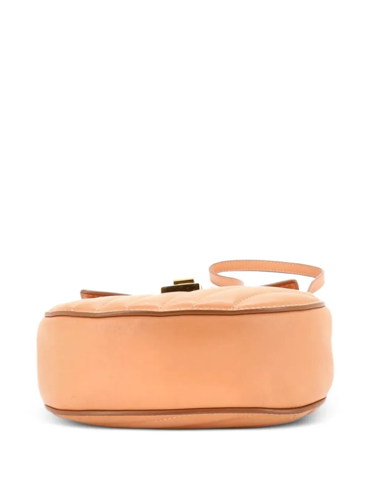 Chloé Pre-Owned ドリュー・ビジュー キルテッドレザー ミニ クロスボディバッグ - 画像4