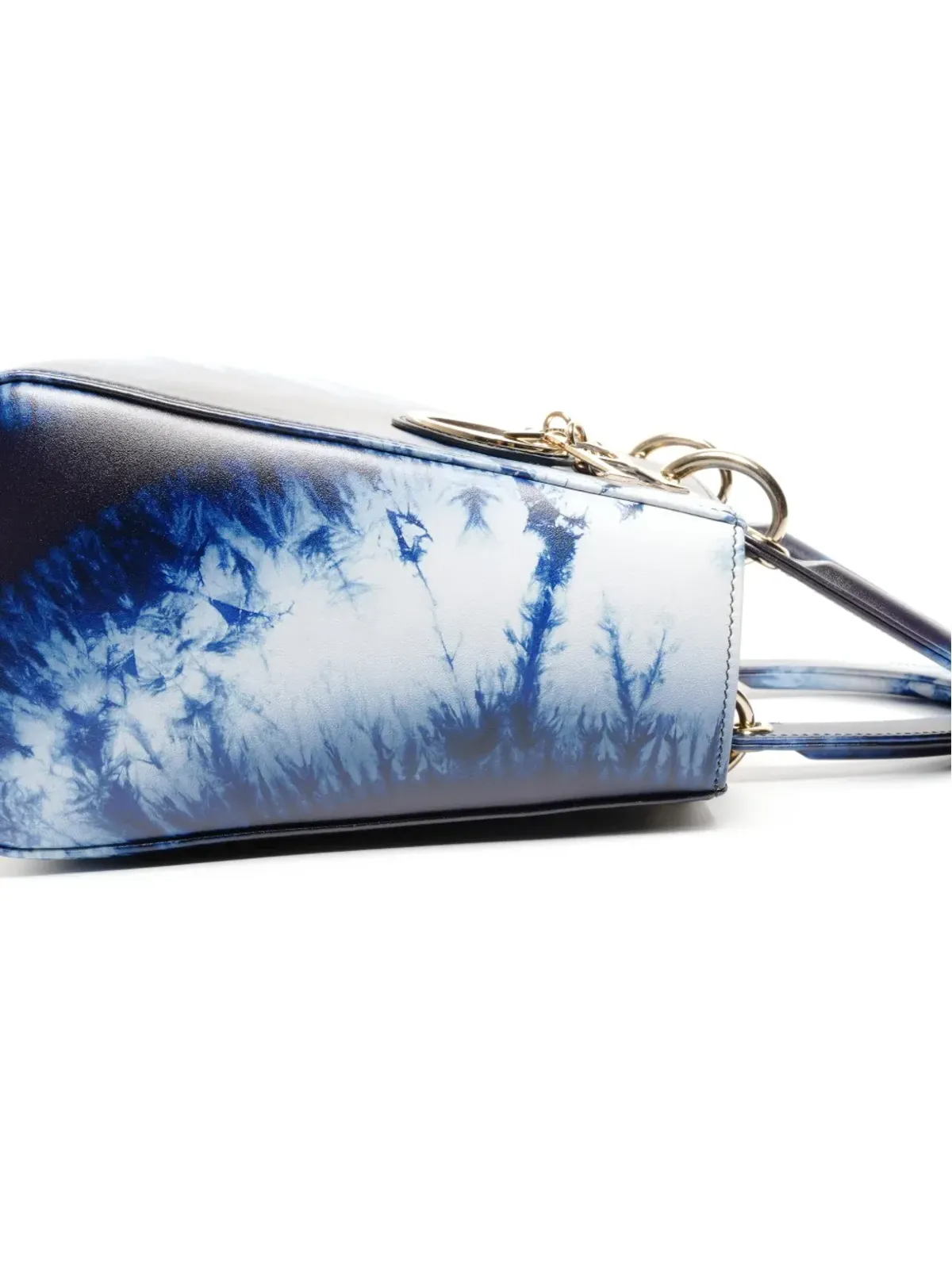 Christian Dior ビンテージ レディ ディオール トートバッグ ブルー - 画像5