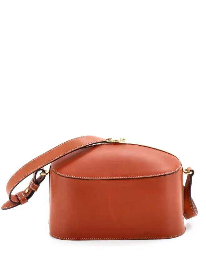 Celine Pre-Owned Celine Pre-Owned Lunch Box Bag Leather shoulder bag - Brownの商品画像
