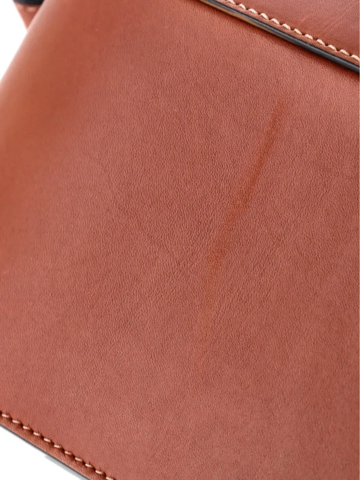 Celine Pre-Owned Lunch Box Bag Leather shoulder bag - Brown - 画像5