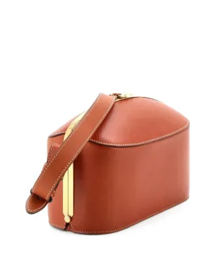Celine Pre-Owned Lunch Box Bag Leather shoulder bag - Brown - サムネイル3