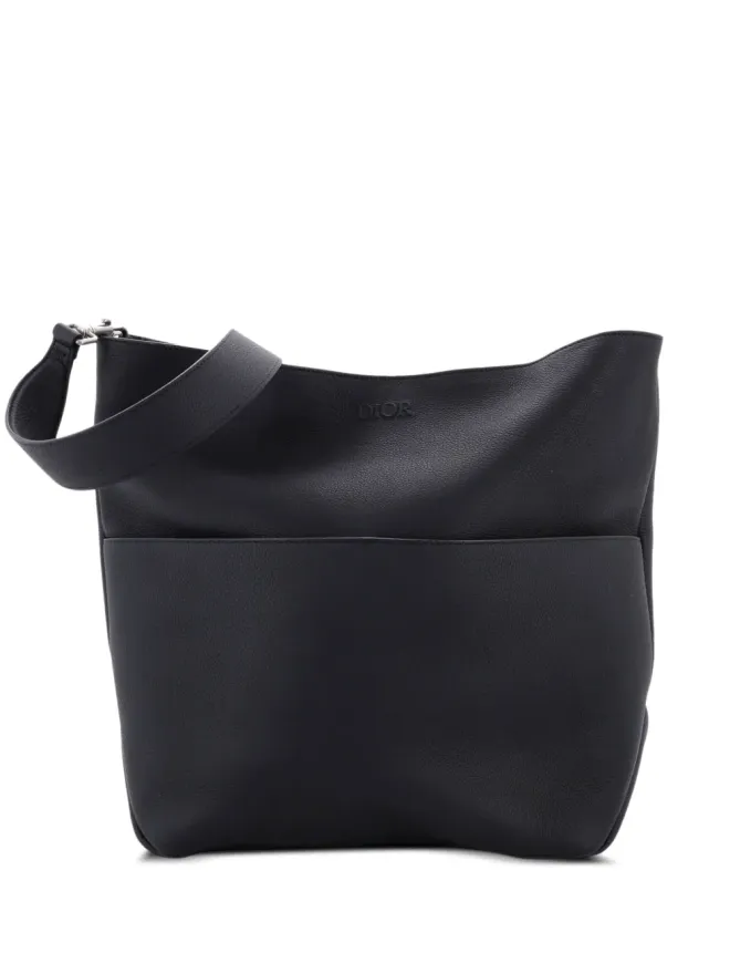Christian Dior Pre-Owned Christian Dior Pre-Owned プリヴ Vertical コンバーチブル レザー ラージ ホーボーバッグの商品画像