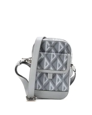 Christian Dior Pre-Owned Hit the Road メッセンジャーバッグ CDダイヤモンド加工キャンバスとレザー クロスボディバッグ - グレー - サムネイル1