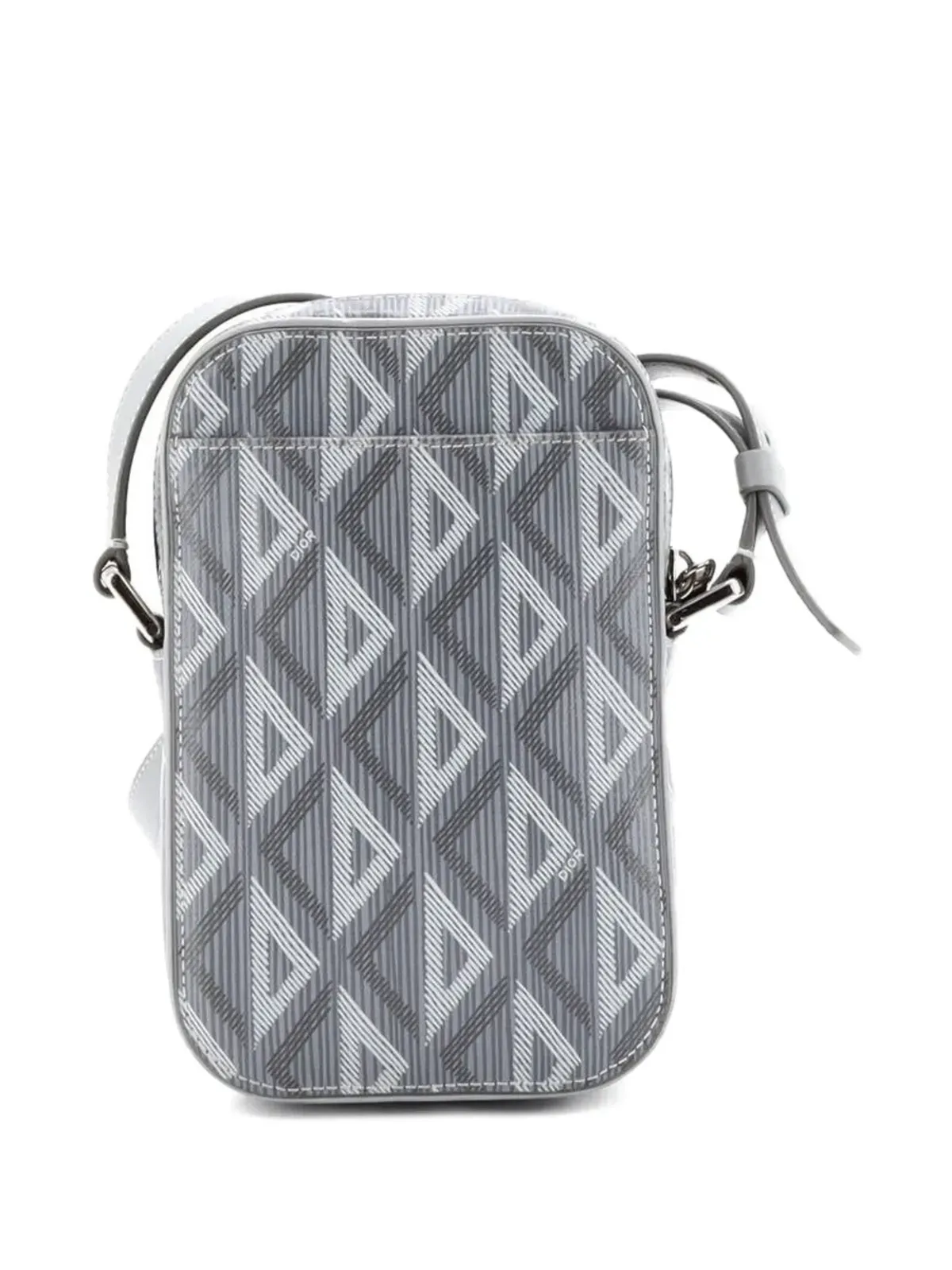 Christian Dior Pre-Owned Hit the Road メッセンジャーバッグ CDダイヤモンド加工キャンバスとレザー クロスボディバッグ - グレー - 画像2