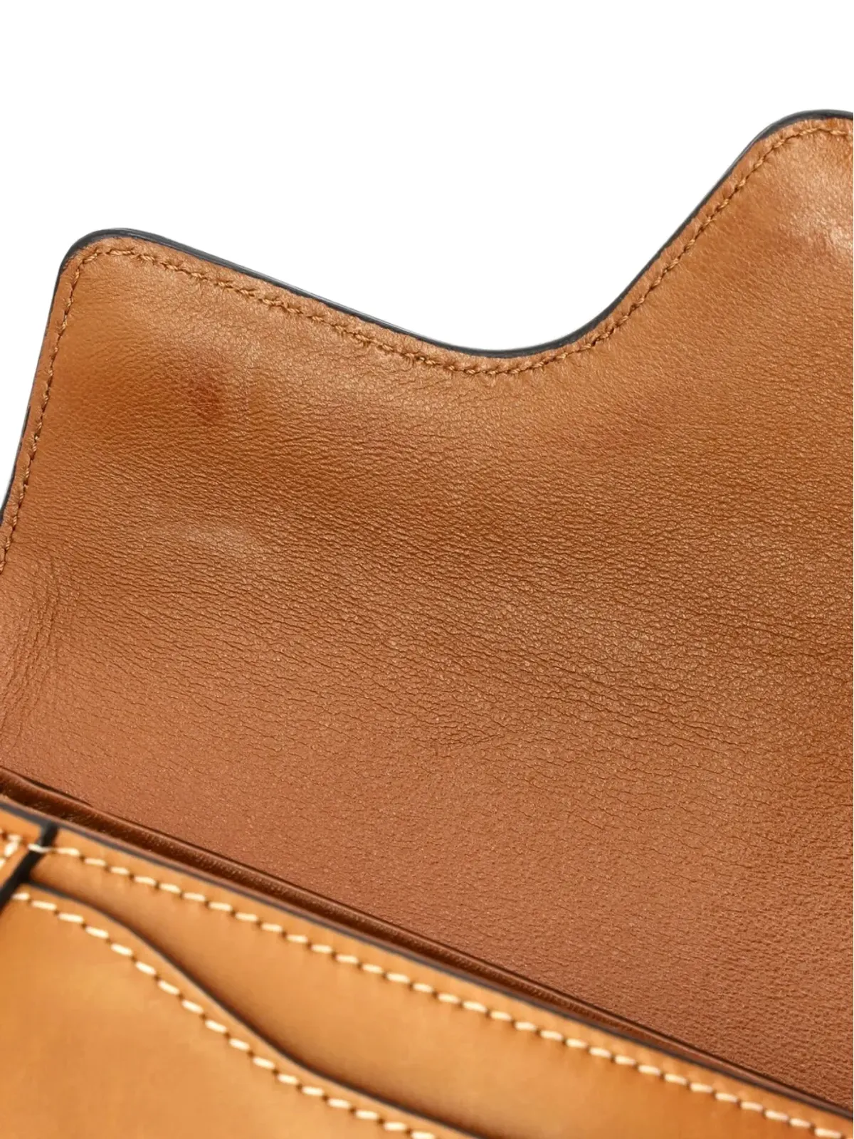 Celine Vintage Besace 16 バッグ スムースカーフスキン ミディアム クロスボディバッグ - 画像5