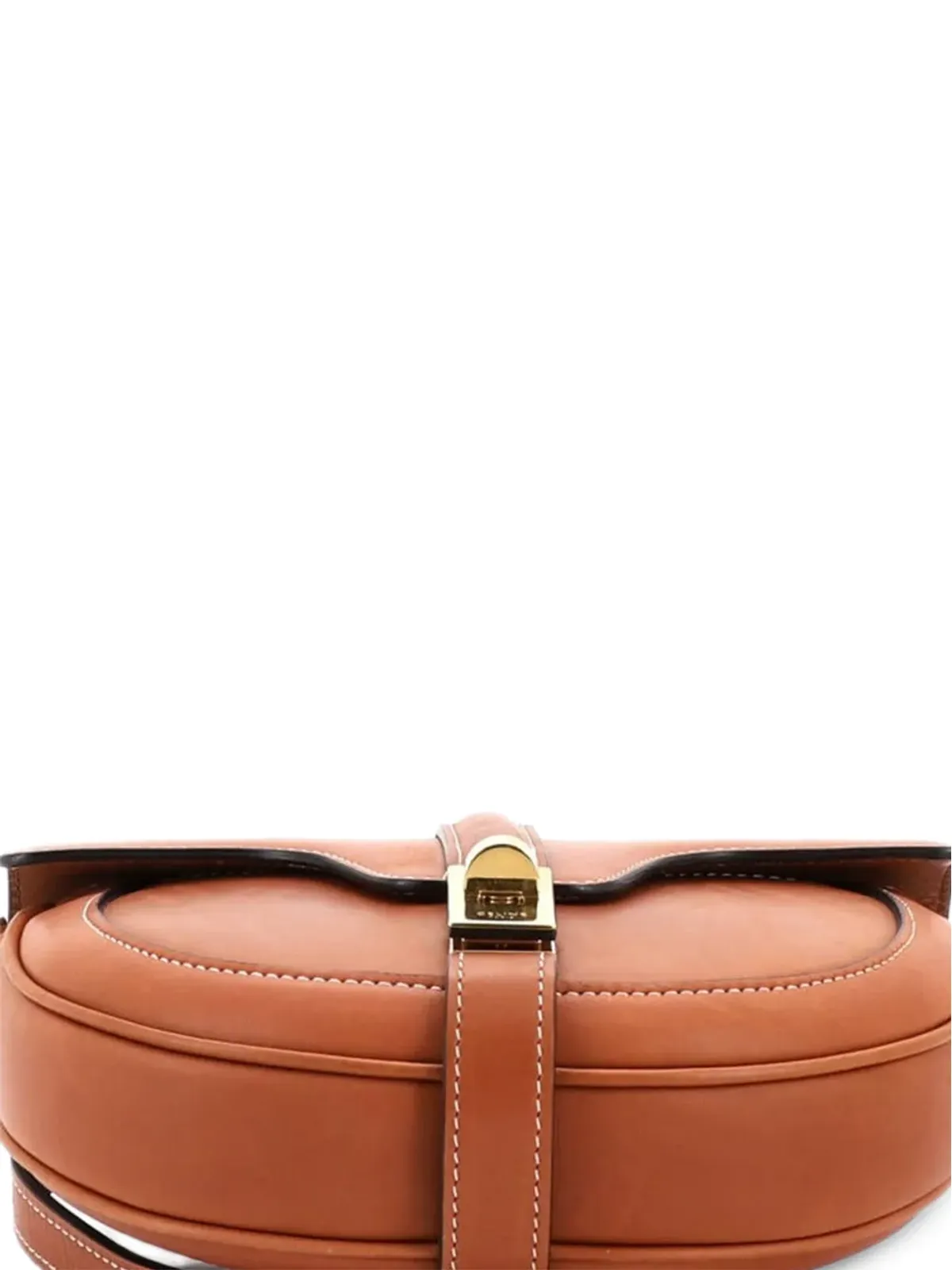 Celine Vintage Besace 16 バッグ スムースカーフスキン ミディアム クロスボディバッグ - 画像2