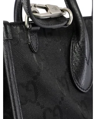 Gucci Pre-Owned オフ・ザ・グリッドGGエコノイル ロングトートバッグ - ブラック - サムネイル5