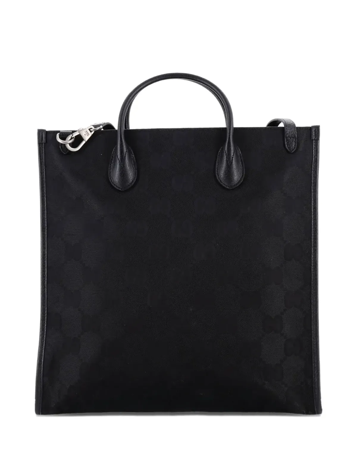 Gucci Pre-Owned オフ・ザ・グリッドGGエコノイル ロングトートバッグ - ブラック - 画像2
