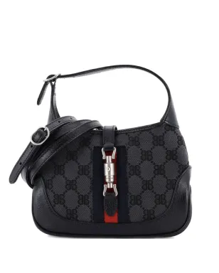 Balenciaga Pre-Owned The Hacker Project Jackie 1961 BB キャンバス ミニ ホーボーバッグ - サムネイル1