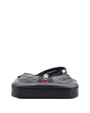 Balenciaga Pre-Owned The Hacker Project Jackie 1961 BB キャンバス ミニ ホーボーバッグ - サムネイル4