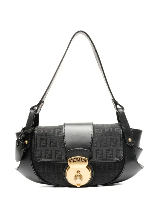 Fendi Pre-Owned Fendi Pre-Owned 1990年代 zucchino ロックショルダーバッグの商品画像