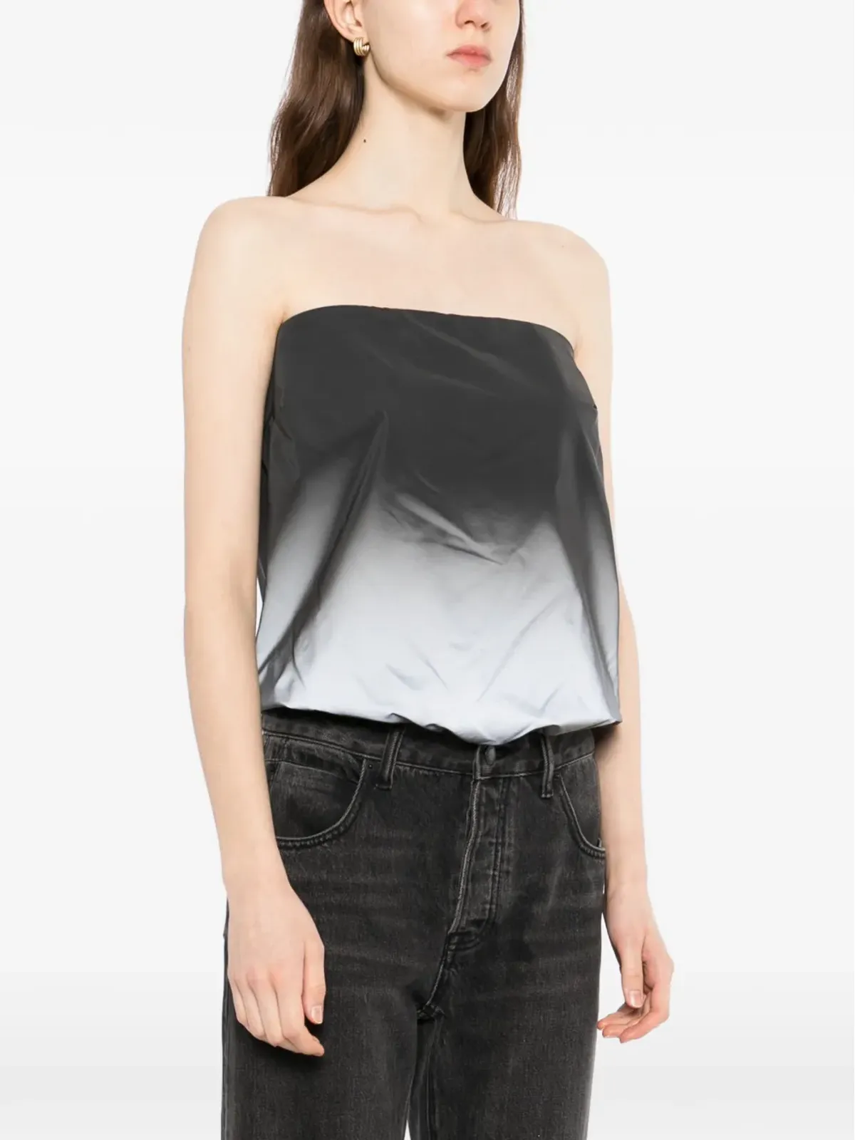 Alexander Wang リフレクティブ バブルトップ - グレー - 画像3