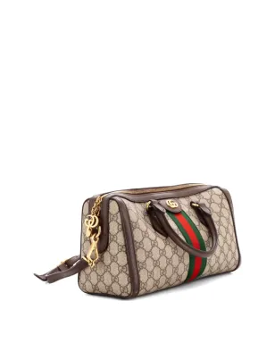 Gucci Pre-Owned Ophidia Boston Bag GG Coated Canvas Satchel - Brown - サムネイル3
