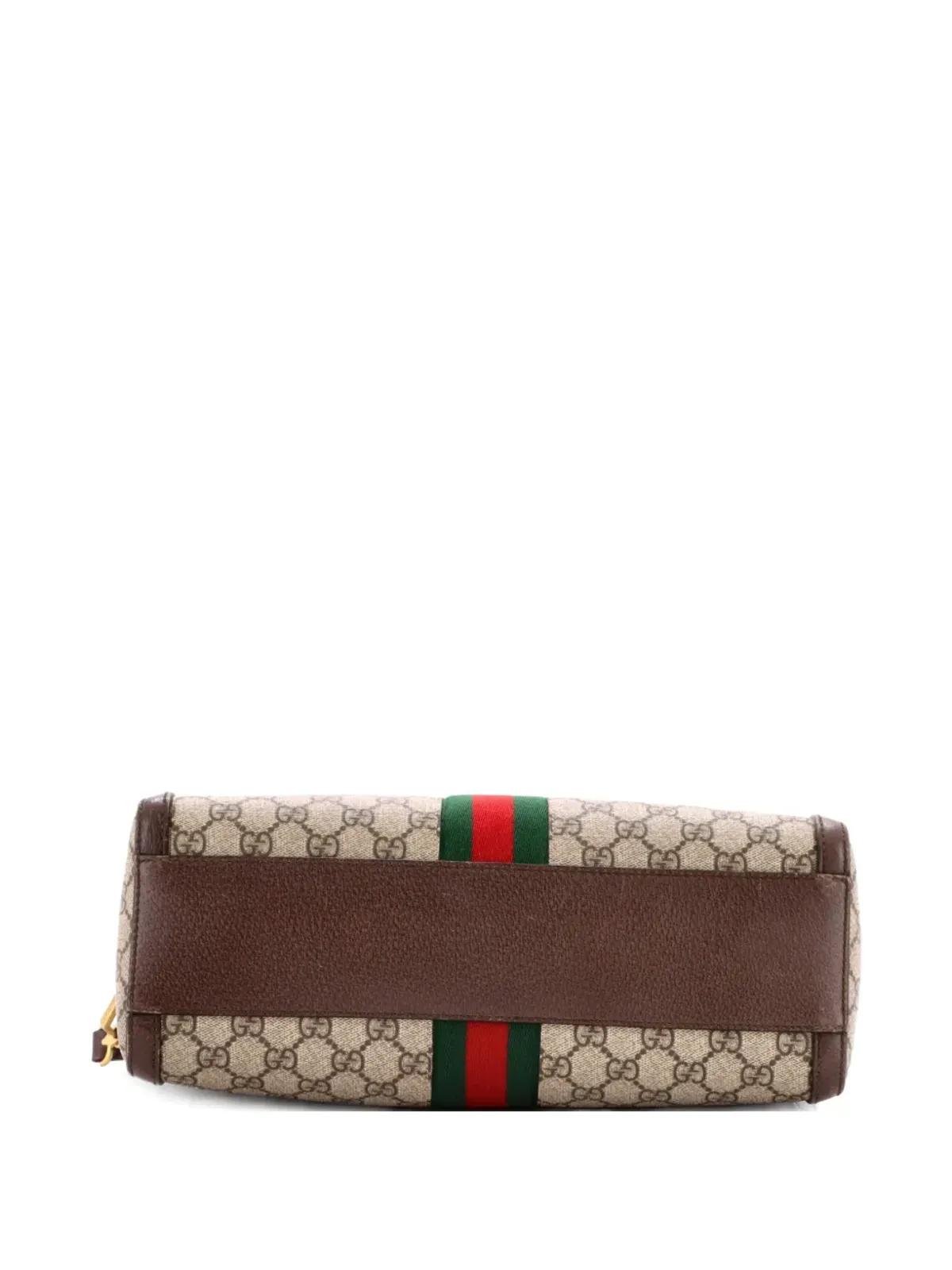 Gucci Pre-Owned Ophidia Boston Bag GG Coated Canvas Satchel - Brown - 画像4