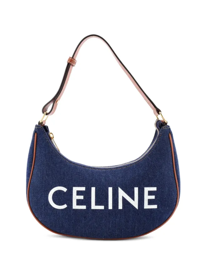 Celine Pre-Owned Celine Pre-Owned アヴァバッグ デニム ホーボーバッグ ブルーの商品画像