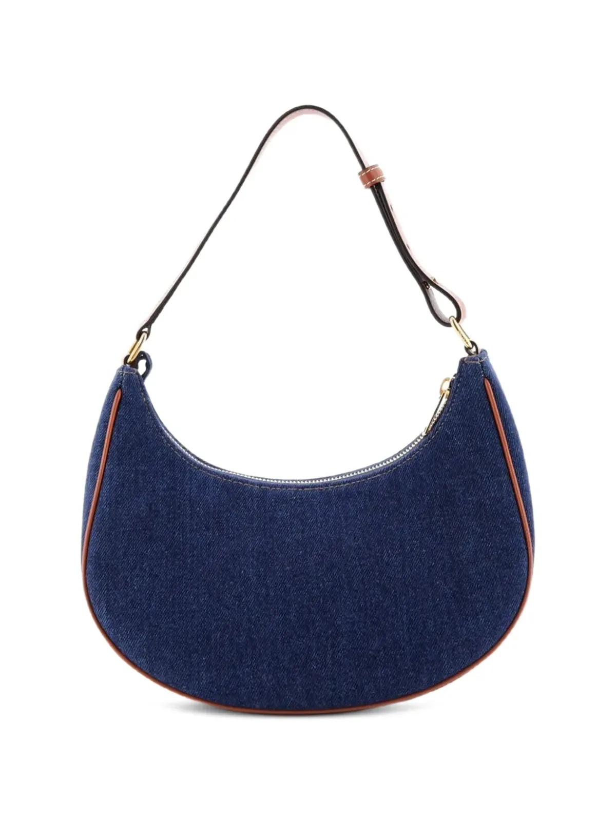 Celine Pre-Owned アヴァバッグ デニム ホーボーバッグ ブルー - 画像2